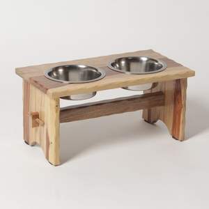 Gamelle en bois écologique pour chien – Produit promotionnel pour animaux de compagnie pour le service de nourriture - Product Image 3