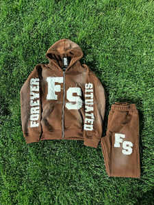 Chándal OEM personalizado para hombre de alta calidad 100% para hombre 80% Algodón 20% poliéster y 320gsm a 400gsm - Product Image 4