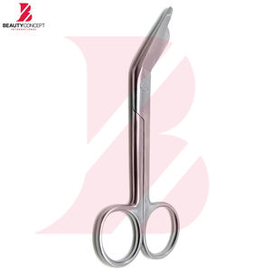 Tijeras para Vendajes de 5.5 Pulgadas, Instrumento Quirúrgico Médico de Acero Inoxidable de Primera Calidad, Tijeras para Trauma, Herramienta de Primeros Auxilios - Product Image 4