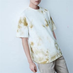 Mens <b>Tie</b> <b>Dye</b> <b>T</b> <b>Shirt</b> Custom Print Short Sleeve Cotton Oversized Vintage Wash Multicolor Streetwear Tee Manufacturer - Product Image 2