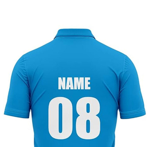 Camiseta Deportiva de Cricket Personalizada, Transpirable, de Secado Rápido, Manga Corta, Uniforme de Equipo Unisex, Suministro OEM, Ropa Deportiva Sublimada al Por Mayor - Product Image 2