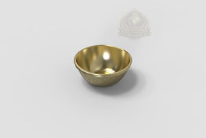 Cuenco de lujo dorado para servir, cuenco para dátiles de Ramadán, plato premium para frutos secos para mesa Majlis, cuenco dorado para aperitivos de EAU, cuenco decorativo para mesa de bodas - Product Image 4