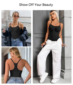 Bodysuit for Women Tummy Control Shapewear Seamless Sculpting Thong Body Shaper Strapless Customized In Different <b>Colours</b> - Product Image 6