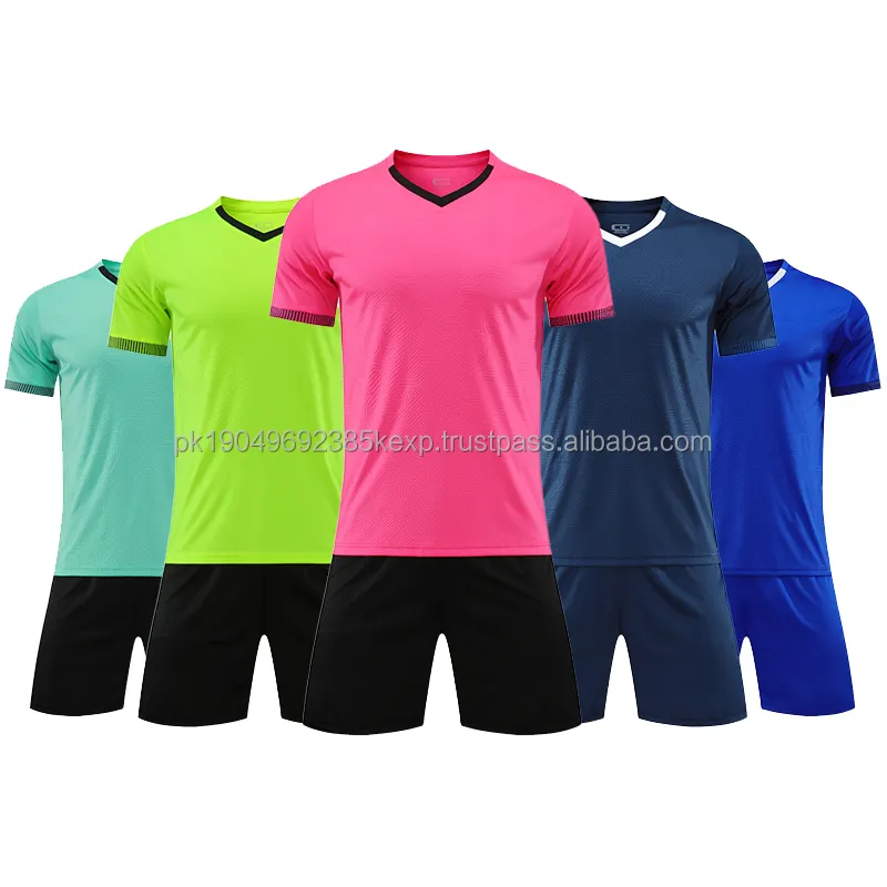 2024 new soccer jersey without logo soccer wear under 15 pink soccer uniforms international orange kits