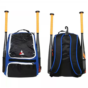 Sac de sport classique noir pour le baseball avec bandoulière réglable et poignée rembourrée pour un transport confortable de l'équipement lourd des équipes - Product Image 1