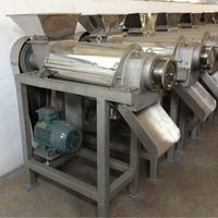 Commerciële Fruitschroefpers Sinaasappelpers Afzuigmachine Mango Appelvruchtensap Machine