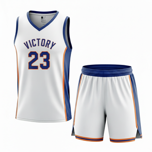 Conjunto de Uniforme de Baloncesto Personalizado para Equipo, Uniforme Deportivo Negro con Pantalones Cortos, Conjunto de Uniforme de Baloncesto Profesional para Hombre, Malla Transpirable - Product Image 1