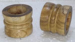 Servilletero tallado en madera de Mango de alta calidad, decoración de mesa de boda, decoración del hogar, proveedor indio fabricado para fiestas - Product Image 2