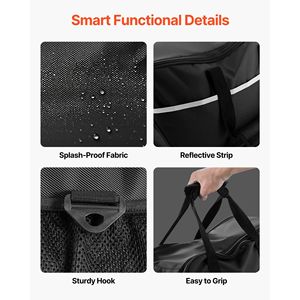 Organizer per Borse Laterali da Moto Harley Davidson Touring 1993-2022, Inserto da 18L in Pelle per Bagagli e Viaggi - Product Image 6