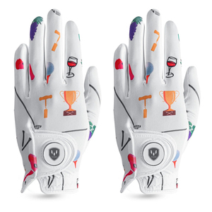 Gants de golf en cuir Cabretta respirant, design luxueux, fabrication professionnelle, usage sportif, faible MOQ. - Product Image 1