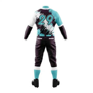 Ropa Deportiva Unisex, Uniforme de Béisbol, Talla Grande, Personalizable, Nailon/Cachemira, Antibacteriano, Anti-UV, Transpirable y Cómodo - Product Image 5