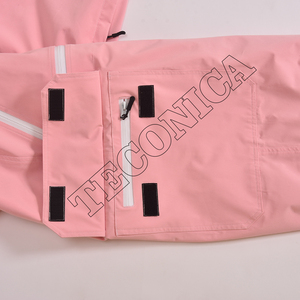 Venta al por mayor últimos pantalones de esquí nieve tamaño impermeable a prueba de viento OEM personalizado pantalones de snowboard Unisex suelta pierna ancha tela de poliéster - Product Image 4