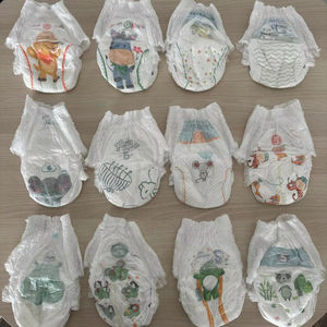 Couches-culottes jetables OEM pour bébés, douces et respirantes, avec SAP, en matériau biodégradable, taille 8XL, emballées en sachet - Product Image 1