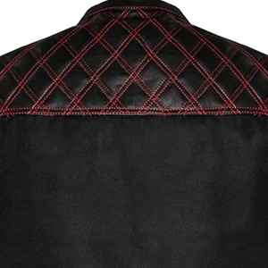 Gilet en cuir haute performance 100% - Gilet en cuir de qualité supérieure pour motards - Fabriqué au Pakistan - Product Image 3