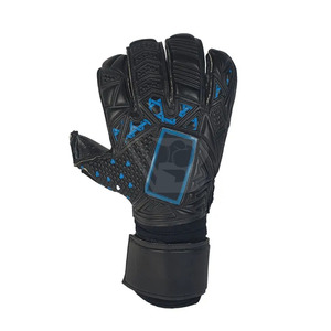 Professional High Quality Leather Full Finger Breathable Non-Slip Goalkeeper Gloves Fashionable Latest Trending Design for - Product Image 2