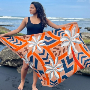 Pareo de Playa de Rayón Personalizado al por Mayor para el Mercado de EE. UU., Nueva Zelanda y Australia, Ropa Ligera para Resort, Fabricante OEM ODM Directo de Fábrica - Product Image 3