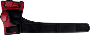 Gants de MMA demi-doigts en PU avec support de poignet auto-agrippant, légers pour l'entraînement de boxe et d'arts martiaux, unisexe - Product Image 5
