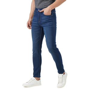 Pantalones Vaqueros de Corte Regular para Hombre, Ligeros, Lavados, Transpirables, Ecológicos, Nuevo Diseño, Modernos, con Patrón Recto - Product Image 4