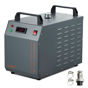 Refrigeratore d'Acqua Industriale 80W CW 3000 Raffreddato ad Aria con Serbatoio da 12L e Flusso di 12L/min 220V - Product Image 1