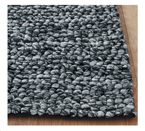 Alfombra de Lana Natural Orgánica Pura de Nueva Zelanda, Alfombra de Estilo Nórdico Boho Personalizada de Fábrica, Alfombra de Burbujas Tejidas con Piedras, Alfombra Antideslizante para Piso - Product Image 3