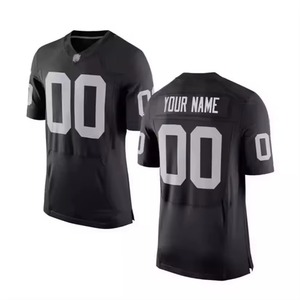 Maillot de football américain personnalisé en gros, grande taille, manches courtes, unisexe, respirant, qualité supérieure, été 2026 - Product Image 4