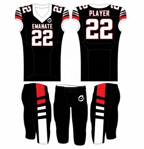 Camiseta de fútbol americano sublimada de entrenamiento de Club uniforme de fútbol americano transpirable personalizado - Product Image 2