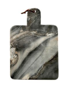 เขียงหินอ่อนธรรมชาติสำหรับทำอาหาร อบขนม และเสิร์ฟ พร้อมลายเส้นสีขาวเทาอย่างสวยงาม - Product Image 6