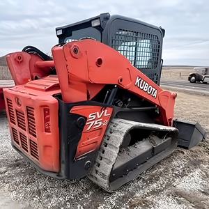 Chargeuse compacte Kubota, machine utilitaire compacte, haute performance, multifonction, chargeuse frontale, construction, agriculture, aménagement paysager - Product Image 5