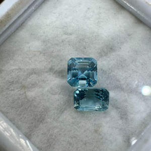 Piedra Preciosa Natural de Aguamarina Santa María, Aguamarina Azul Intenso para Joyería Fina, Anillos, Colgantes - Product Image 6