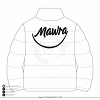 Veste matelassée à capuche personnalisée Mawra pour homme, imperméable, coupe-vent, chaude, style streetwear d'hiver