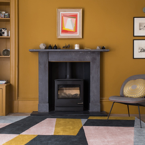 Luxury Hand Tufted New Zealand Wool Geometric Area Rug Modern Color <b>Block</b> Living Room Carpet Custom Manufacturer - Product Image 4