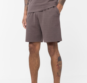 Shorts pour hommes à séchage rapide de cinq pouces pour l'été, vêtements pour hommes avec broderie du logo de la marque en grande taille pour la plage - Product Image 4