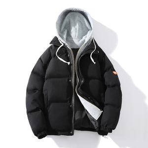 Fabricant de vestes d'hiver matelassées personnalisées, vente en gros de parkas chauds à capuche pour hommes, vêtements d'extérieur décontractés, manteaux d'hiver tendance - Product Image 5
