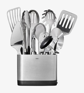 Complete 12-Piece Stainless Steel Kitchen <b>Utensil</b> <b>Set</b> Dishwasher Oven Safe <b>Cooking</b> Tools for Home Chefs Restaurants Catering - Product Image 5