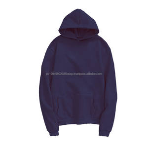 Taille asiatique unisexe hommes 100% polyester polaire pas cher OEM blanc personnaliser Logo lâche sweat à capuche sweats à capuche - Product Image 6