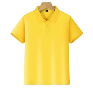 Vêtements de gymnastique vierges unies avec logo personnalisé, chemises à séchage rapide, polo en coton original pour hommes, vente en gros OEM - Product Image 3