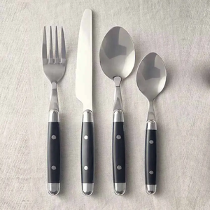 ชุดช้อนส้อมโลหะดีไซน์มาตรฐานสูง ชุดช้อนส้อมเรซิ่น ชุดช้อนส้อมสแตนเลสพร้อมด้ามเรซิ่น ชุดช้อนส้อมโลหะ - Product Image 6