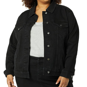 Soft <b>Material</b> Comfortable Fit Long Lasting Wear Eco Friendly Women <b>Denim</b> jacket stylish Custom logo Available Women <b>Denim</b> jacket - Product Image 4
