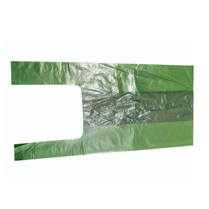 Bolsas de Plástico Sencillas, Resistentes al Agua, Lavables, para Camisetas, Bolsas de Supermercado para Compras con Logotipo Impreso de Agradecimiento - Product Image 4