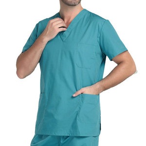 Blouse médicale respirante pour hommes, uniforme médical pour médecins, infirmières et personnel de santé, avec support pour les commandes en gros - Product Image 1