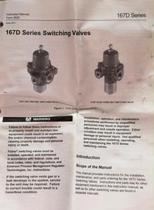 Válvula de Conmutación Neumática de Tres Vías Fisher 167DA 167D 31813210, Regulador de Aire de Suministro Máximo de 125 PSI, Control OEM, Conexión de Puerto de 1/4 - Product Image 3