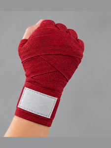 Bandages de boxe de haute qualité, respirants, couleur unie, taille personnalisée, extensibles, unisexe, antidérapants, sans latex, 5m, protection sportive - Product Image 3