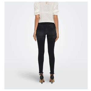 Nueva Llegada, Jeans de Cintura Media para Mujer, Pantalones de Mezclilla Ajustados, Elásticos, Color Negro, Servicio OEM - Product Image 3