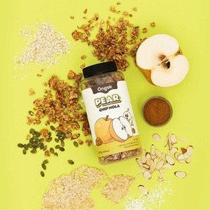 [FARMTOGLOBAL] Ongok Honey Chipnola Korean Baked Granola Whole Grain Cereal Honey <b>Snack</b> Supermarket Supply - Product Image 3