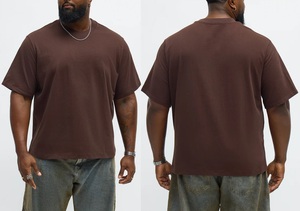 Camiseta Personalizada con Serigrafía de Logotipo, 100% Algodón Suave, Camiseta Personalizada de Talla Grande, Camisetas Lisas de 200 GSM para Hombre - Product Image 6