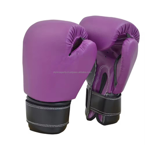 Guantes de Boxeo Profesionales de Alta Calidad, Diseño Personalizado, 8oz/10oz/12oz/14oz/16oz, Cuero PU, Antideslizantes, Cierre de Gancho y Bucle, para Entrenamiento - Product Image 1