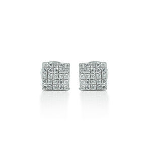 Pendientes de Plata 925 con Diamante Moissanita, Joyería de Lujo para Mujer, Regalo de Compromiso, Aniversario de Bodas, Ligeros - Product Image 3