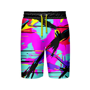 Shorts de sublimation pour hommes, nouvelle conception, imprimé vibrant, tissu respirant, coupe confortable, haute qualité, légers - Product Image 3