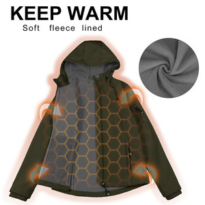 New Stylish Wear Women's Softshell Jacket With Customizable Adult Sizing Smooth Inner Fleece <b>Material</b> Women's Softshell Jacket - Product Image 3
