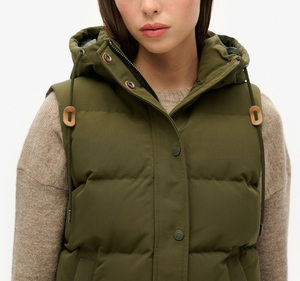 Mens Winter Waistcoat Sleeveless <b>Gilet</b> <b>Lightweight</b> Thermal Warm Outdoor Casual Bodywarmer Custom Wholesale Apparel Manufacturer - Product Image 2